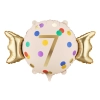 Fólia lufi cukorka 7-es szám bézs-arany 61 x 37 cm