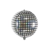 Foliasti balon disko krogla, holografski, 40 cm – party dekoracija