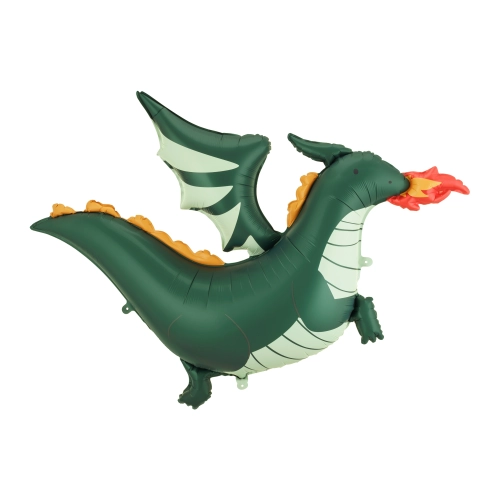 Fólia lufi sárkány, vegyes színekben, 120x90 cm