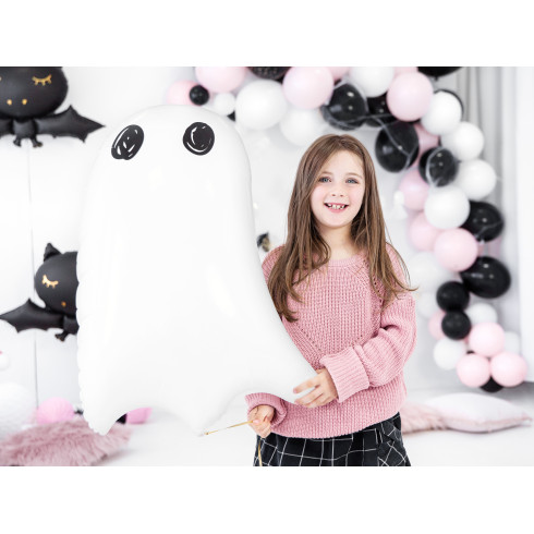 Folijski balon Belo prikazen 48x68 cm – halloweenska dekoracija