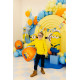 Fóliový balón guľa Minions mix farieb 50 cm