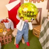 Folijski balon Happy Birthday farma 45 cm