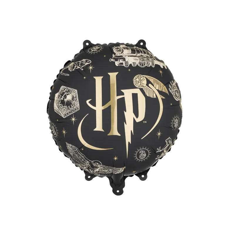 Balon din folie Harry Potter HP, negru, 35 cm