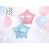 Balon folie stea 48 cm – metalic albastru deschis