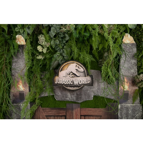 Fóliový balón Jurassic World logo mix farieb