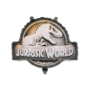 Palloncino in foil Jurassic World con logo, mix di colori