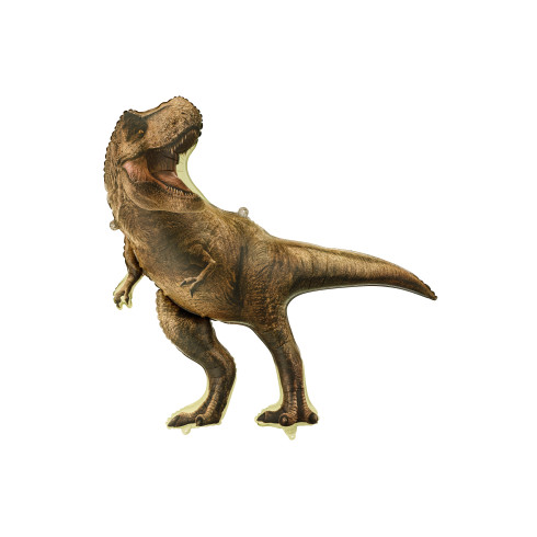 Fóliový balón Jurassic World T-Rex hnedý