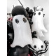 Fólia lufi csontváz fekete 84x100 cm – Halloween dekoráció