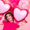 Balon din folie în formă de ochelari „love”