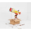 Balon folie Avion 91x39 cm – mat colorat pentru petrecere