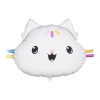 Balon folie pisicuța Cakey 67x43 cm – mix de culori