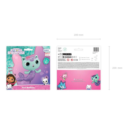 Folijski balon Morska mačka 80 × 82 cm