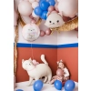 Palloncino in foil a forma di gatto, colori assortiti