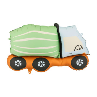 Fóliový balón miešačka betónu mix farieb