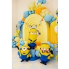 Palloncino in alluminio Minion Tim per party