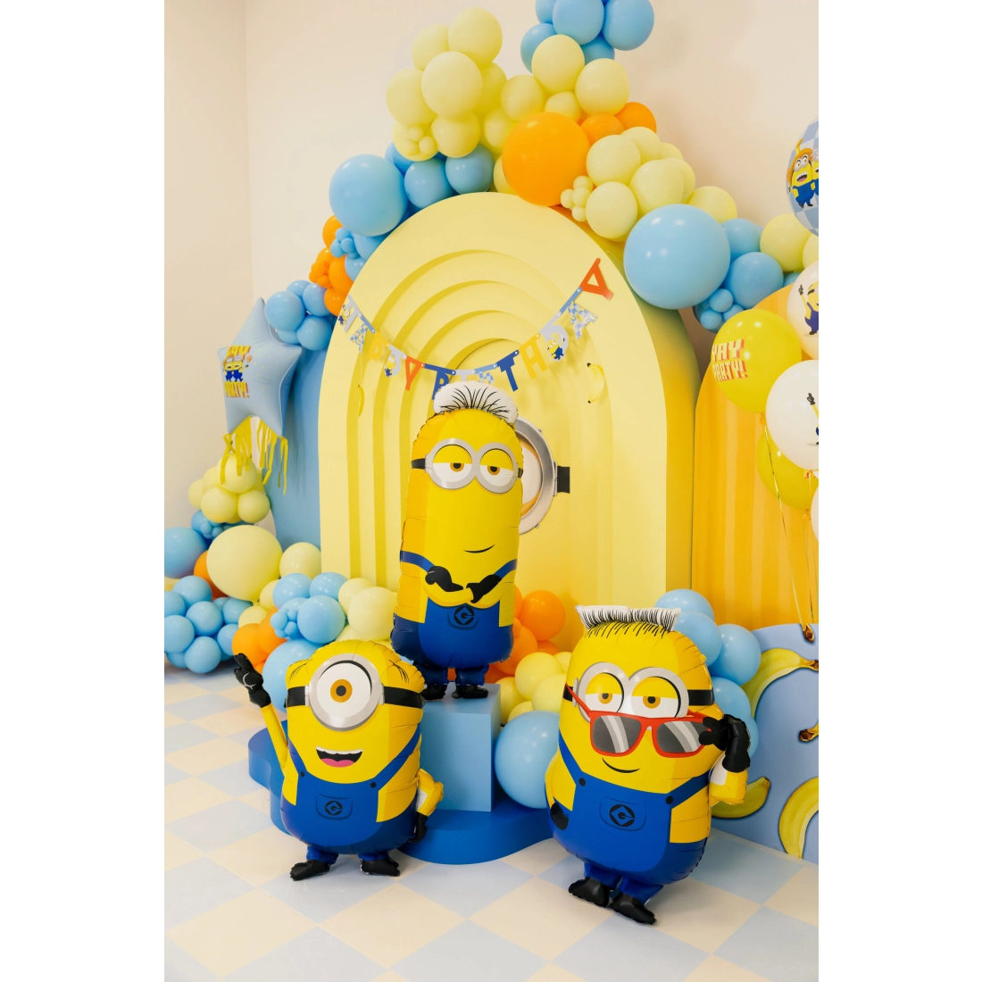 Palloncino in alluminio Minion Tim per party