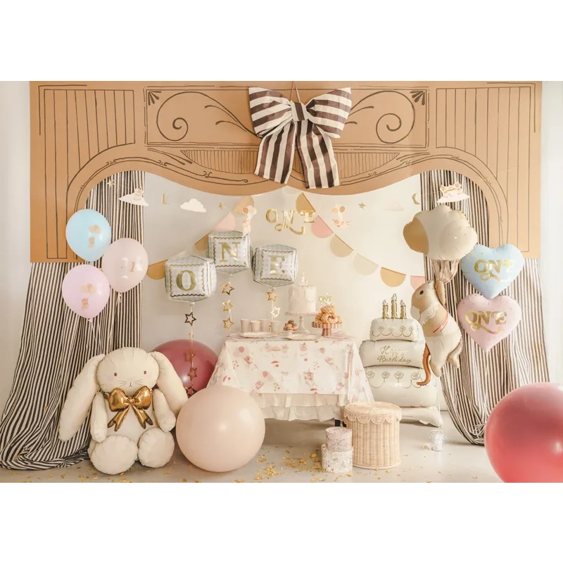 Palloncino in foil a forma di topolino con palloncini, colori misti