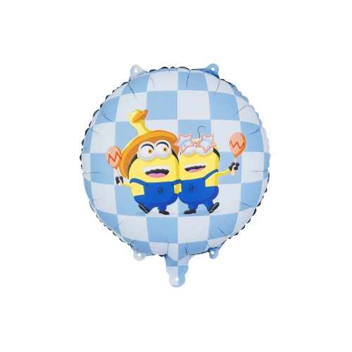 Okrugli folijski balon Minions