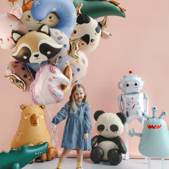 Folijski balon panda mix