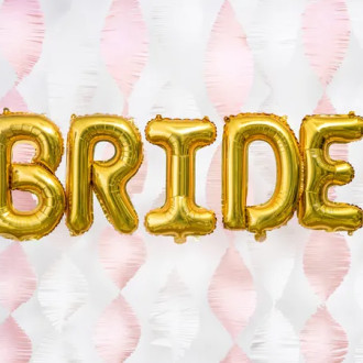 Fóliový balón písmeno D gold na oslavu