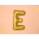 Foliový balón písmeno E gold na párty