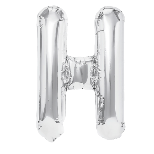 Ezüst fólia lufibeté H, 40 cm Ezüst fólia lufibeté H, 40 cm