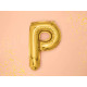 Fóliový balónek písmeno P gold 35 cm