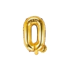 Fólia lufi Q betű arany színben ünneplésre