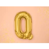 Fólia lufi Q betű arany színben ünneplésre