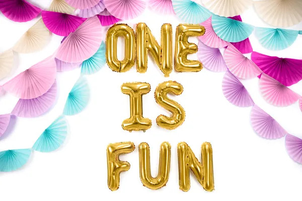 Fóliový balón písmeno S zlatý na oslavu