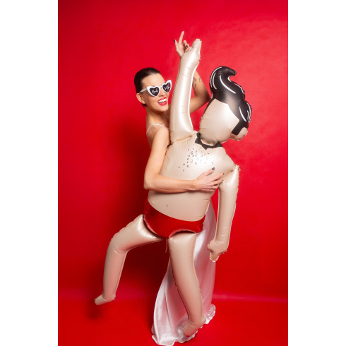 Folijasti balon lik muškarca, mix boja