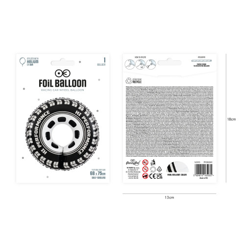 Racing Car fólia lufi bulira