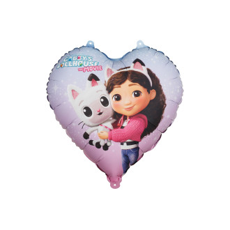 Balon folie inimă Gabby's Dollhouse 35 cm
