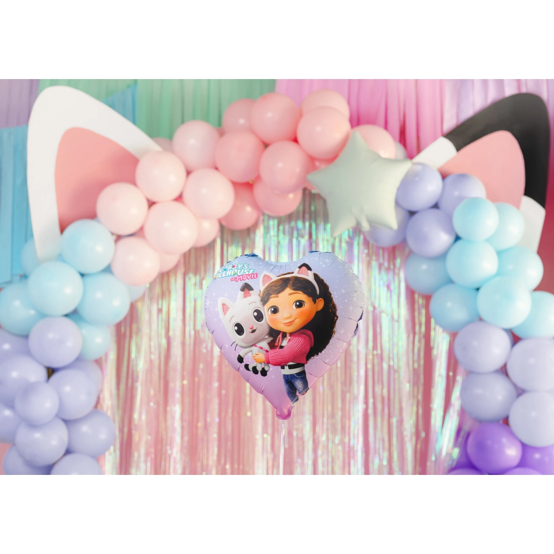 Balon folie inimă Gabby's Dollhouse 35 cm