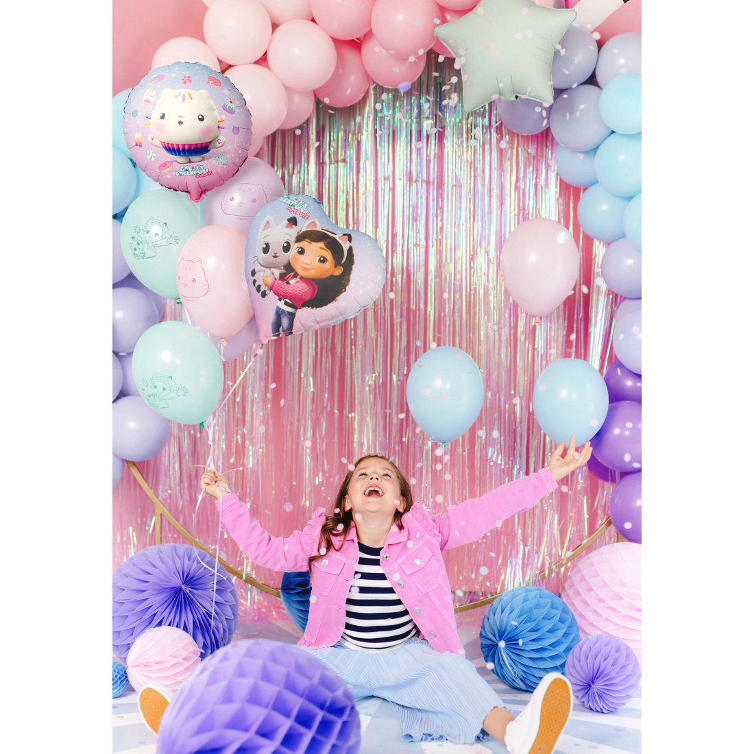 Balon folie inimă Gabby's Dollhouse 35 cm