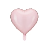 Balon folie inimă roz deschis 45 cm