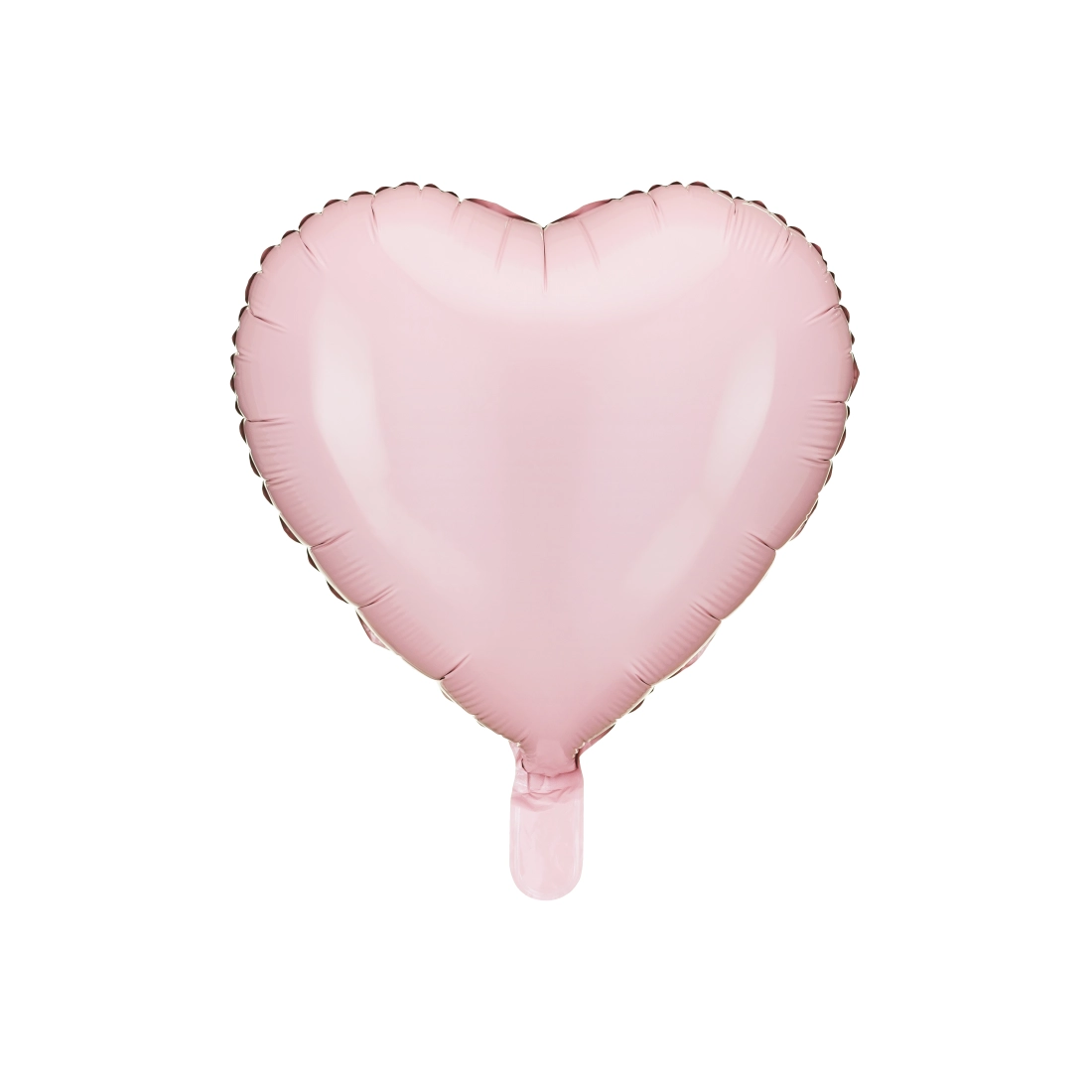 Balon folie inimă roz deschis 45 cm