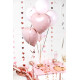 Folijski balon srce svetlo rožnat 45 cm