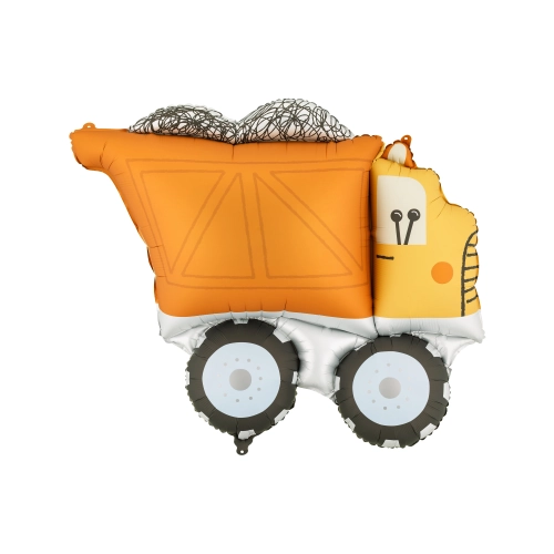 Fóliový balón truck mix farieb