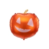 Balon folie dovleac Halloween, mat, 40x40 cm, mix de culori