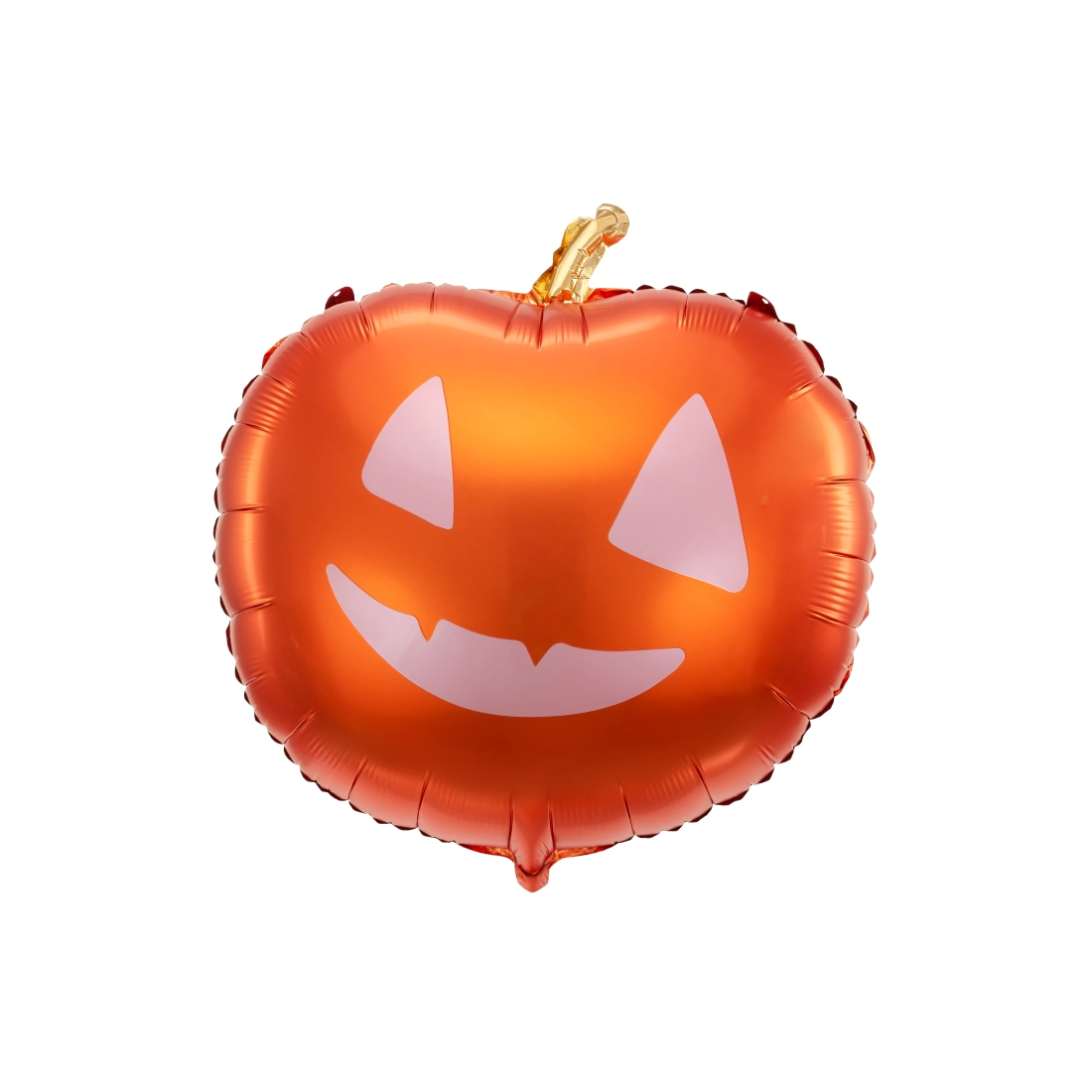 Balon folie dovleac Halloween, mat, 40x40 cm, mix de culori