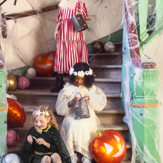 Folijski balon buča za noč čarovnic, mat, 40 x 40 cm, mešane barve