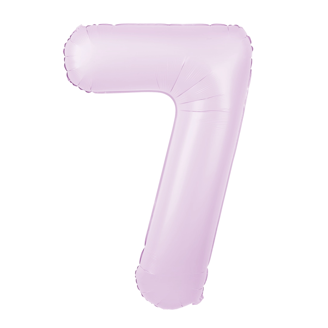 Balon aniversar folie cifră 7, lila mat, 100 cm