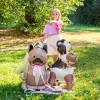 Álló fólia lufi bulldog sapkával 60x98 cm