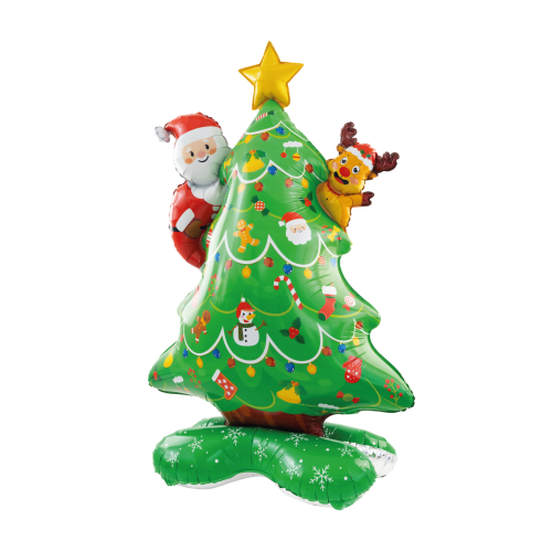 Fólia állólufi karácsonyfa 93x153 cm