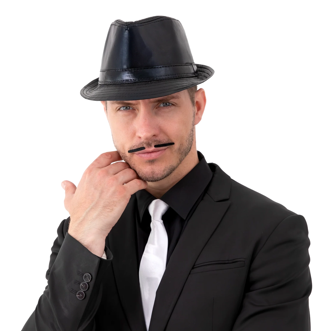 Rekviziti za fotokutak, umjetni crni brkovi, 5 kom