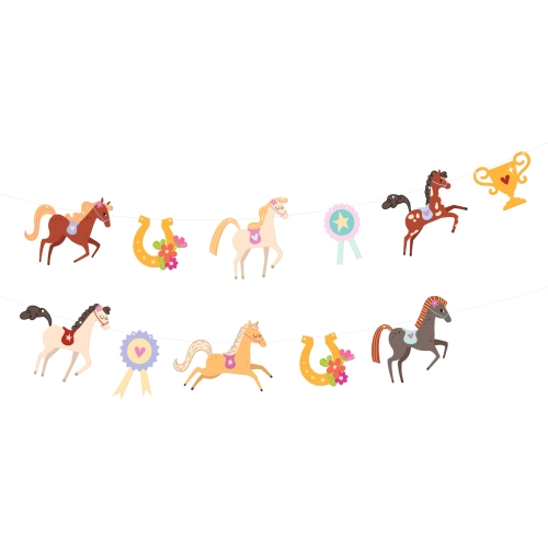 Lovacskás girland 270 cm