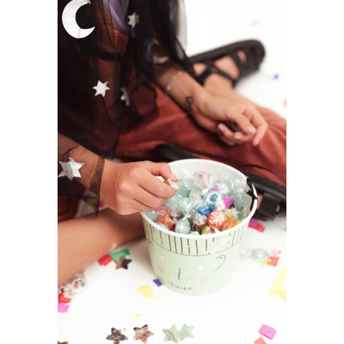 Halloween vedra za sladkarije 13,5 cm – set 2 dizajnov