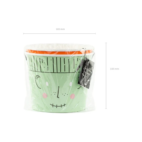 Halloween vedra za sladkarije 13,5 cm – set 2 dizajnov