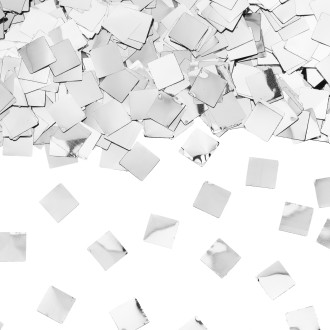 Konfeti v obliki steklenice šampanjca, srebrni, 20,5 cm